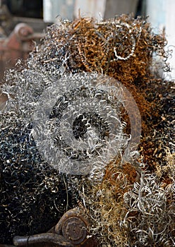Metal shavings