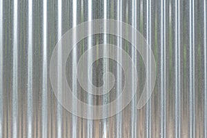 Metal sheet corrugated galvanized profile texture, background