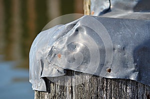 Metal sheet of lead