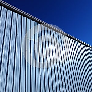 Metal Side of Building