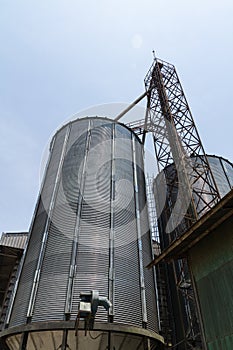 Metal silo