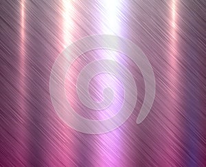 Metal silver purple texture background, brushed metallic texture