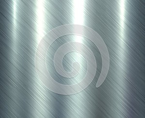 Metal silver steel texture background, brushed metallic texture