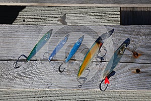 Metal slug fishing lures