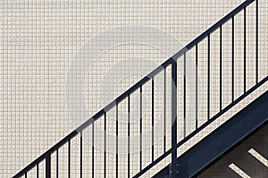 Metal Stairwell fire escape