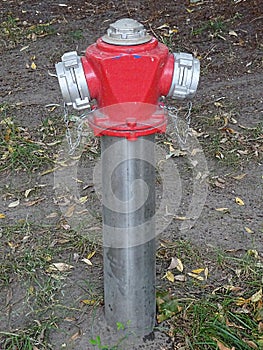 Metal Steel Water Column For Fire Track Engine Filling Life Safe Guard