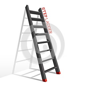 Metal Step Ladder Vector