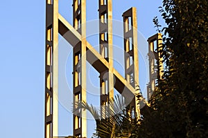 Metal structural pillars