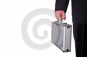 Metal suitcase