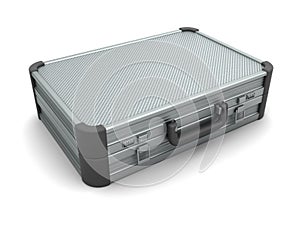 Metal suitcase