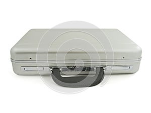 Metal suitcase, luggage