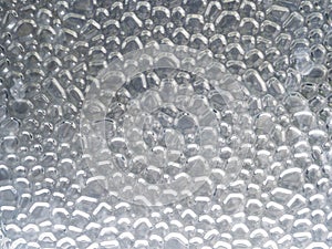 Metal surface simulating of droplets