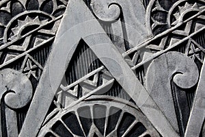 Metal texture photo