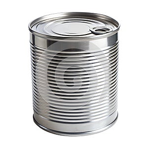 Metal Tin Can with Pull Tab