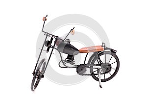 Metal toy bike