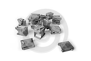 Metal Typographic Letters