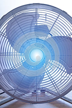 Metal ventilation fan