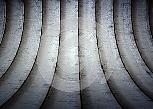 Metal wall texture, empty interior