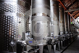 Metal Wine Barrels