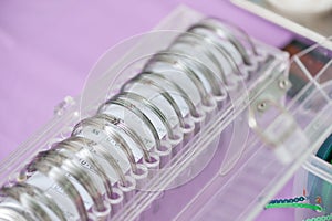 Metal wire for dental brace
