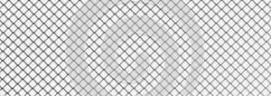 Metal wire mesh, fence grid shadow effect