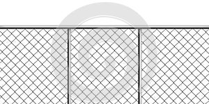 Metal wire mesh fence, rabitz grid