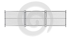 Metal Wired fence