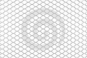 Metal Wired Fence Pattern. 3d Rendering