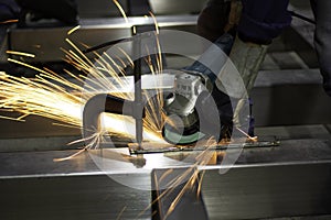 Metal workers use manual labor, Skilled welder, Factory workers making OT.