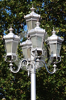 Metalic lamp photo