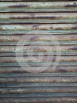 Metalic Rusted Shutter texture