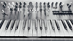 Metallic analog synthesizer