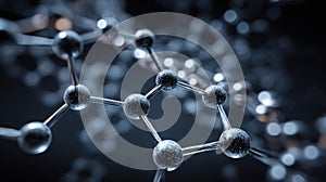 metallic atoms molecule structure