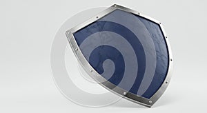 Metallic Blue Shield