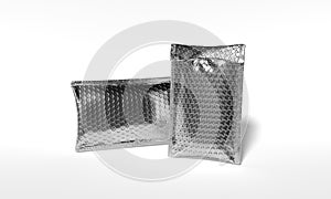 Metallic Bubble Mailer Mockup