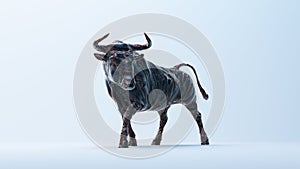 Metallic bull