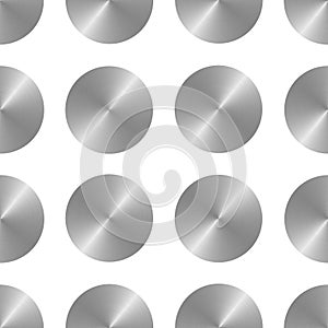 Metallic gray disks