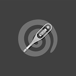 Metallic Icon - Digital thermometer