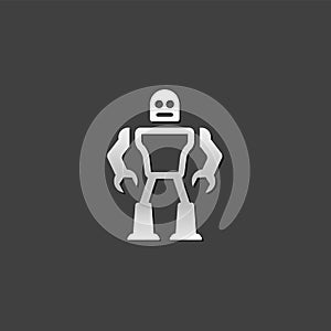 Metallic Icon - Toy robot