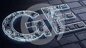 Focuses on themes of technology and innovation showcasing a modern