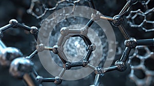 metallic molecule structure atoms science