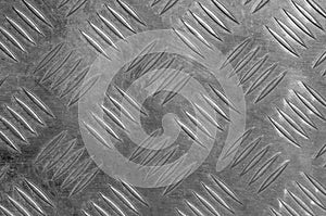 Metallic monochrome gray pattern top