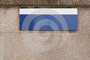 Metallic notice board