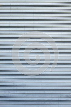 The metallic pattern of industrial gate