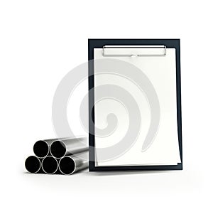 Metallic pipes, corners, types