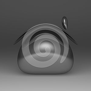 Metallic roundish cottage