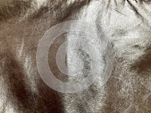 Metallic silver luxury backdrop. Background design, photography. Textile, fabric template, modern new
