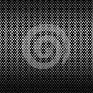 Metallic speaker mash background