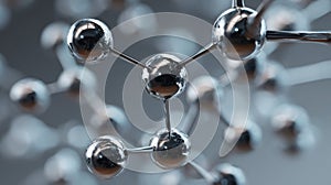 metallic spheres molecular structure