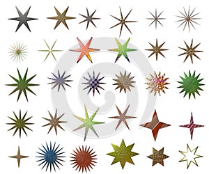 Metallic Stars